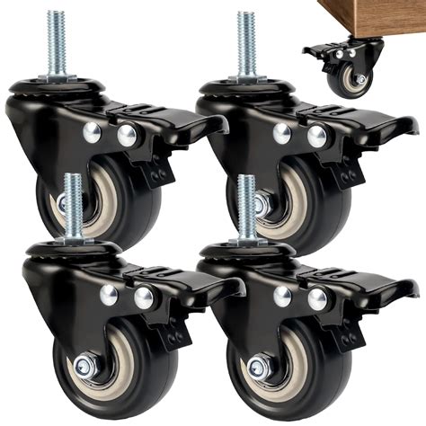 roulettes pour meuble lourd amazon|Roulettes Forte Charges .